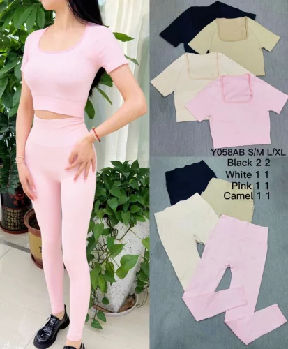 Beunique Fashion Pilates szett Pink S/M