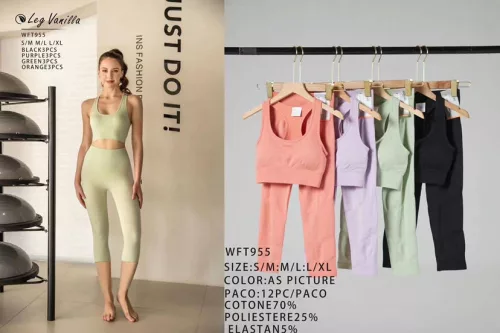 Beunique Fashion Pilates szett Green M/L