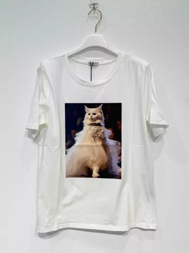 BeUnique Fashion Fehér macskás póló WhiteCat One Size