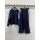 BeUnique Fashion Kétrészes oldalt arany passzés melegítő szett Dark Blue One Size