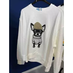 Beunique Fashion Melegítő pulóver chivava White  One Size