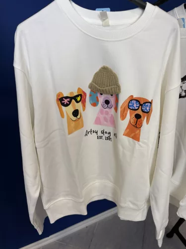 Beunique Fashion Melegítő pulóver dachshund White  One Size