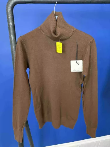 Beunique Fashion Finom kötött garbó Karamell One Size