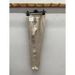   BeUnique Fashion carrot fazonú élére vasalt kosztum nadrág Beige M Size