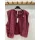 Beunique Fashion Gyapjú hatású mellény Burgundy One Size