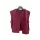 Beunique Fashion Gyapjú hatású mellény Burgundy One Size