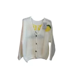 Beunique Fashion Limoncello kardigán Beige One Size