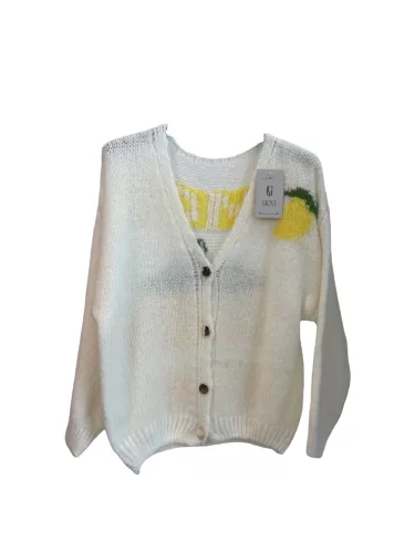 Beunique Fashion Limoncello kardigán Beige One Size