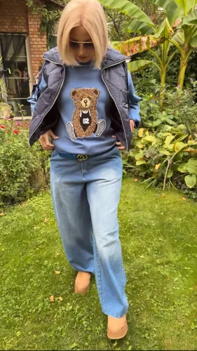 Beunique Fashion Francia zsebes farmer  M/L