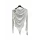 BeUnique Fashion Hidegselyem body arany dekor gombbal White One Size