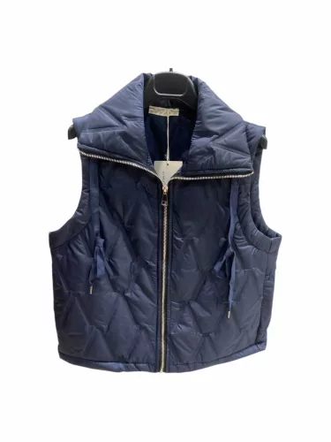 Beunique Fashion Steppelt mellény Blue One Size