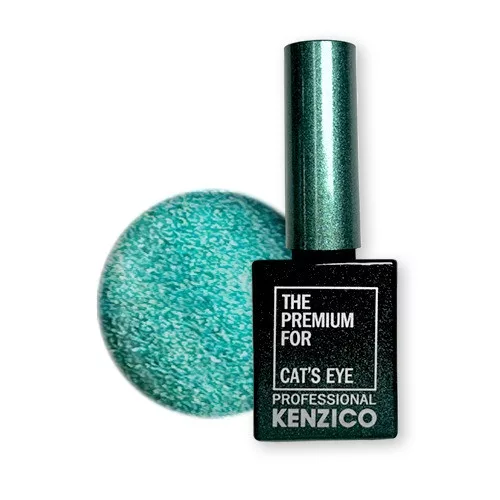 Kenzico Magic Cat's Eye collection Magic Cat's Eye emerald green MCE-04 10ml gél lakk