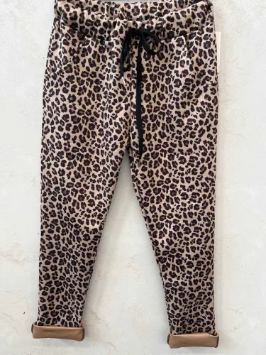 Beunique Fashion Laza fazonú pamut nadrág  One Size