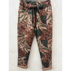 Beunique Fashion Laza fazonú pamut nadrág One Size