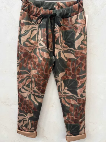 Beunique Fashion Laza fazonú pamut nadrág One Size