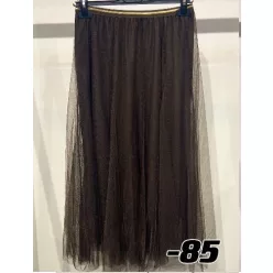 Beunique Fashion Tüllszoknya kávé One Size