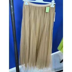 Beunique Fashion Tüllszoknya Taupe One Size