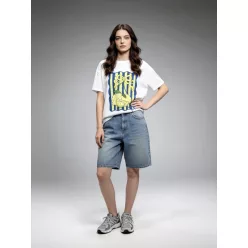 Beunique Fashion pamut póló citrom mintával