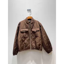 Beunique Fashion Steppelt bomber dzseki Coffee One Size