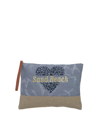 Beunique Fashion vászon boríték táska Blue