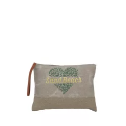 Beunique Fashion vászon boríték táska Kakhi