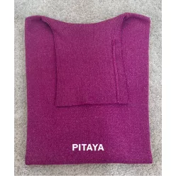 Beunique Fashion Csillogós garbó Magenta One Size