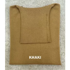 Beunique Fashion Csillogós garbó Taupe One Size