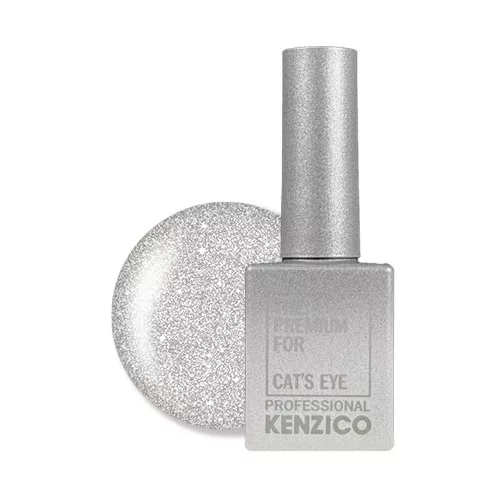 Kenzico Silky Cat's Eye collection Silky silver SCE-01 10ml gél lakk