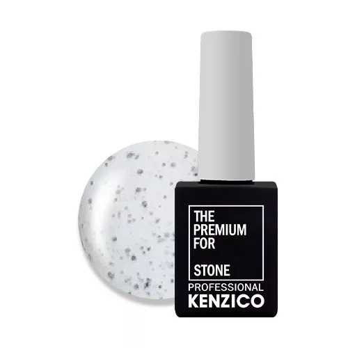 Kenzico Stone collection White stone ST-01 10ml gél lakk